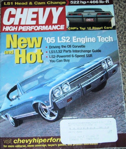 CHEVY HIGH PERFORMANCE 2004 DEC - 4/7 CAM SWAP